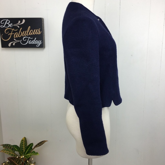 Vintage Larry Levine Navy Blue Jacket - Picture 4 of 6